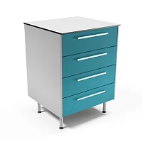 Тумба медицинская ТМ-04-МД премиум 600×600×900 мм — купить в Медмебель.ру