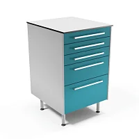 Тумба медицинская ТМ-05-МД премиум 600×500×900 мм — купить в Медмебель.ру