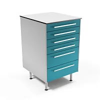 Тумба медицинская ТМ-06-МД премиум 600×500×900 мм — купить в Медмебель.ру