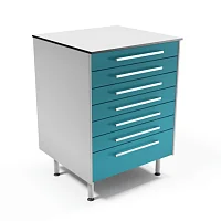 Тумба медицинская ТМ-07-МД премиум 600×600×900 мм — купить в Медмебель.ру