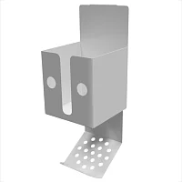 Короб для перчаток 130 мм для модульного ШМП СКБ-М с кронштейном — купить в Медмебель.ру