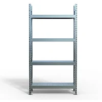Складской оцинкованный стеллаж SGR-V-Zn 2184-2,5 — купить в Медмебель.ру