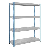 Стеллаж SB 200x152x51/4 c оцинкованным настилом — купить в Медмебель.ру