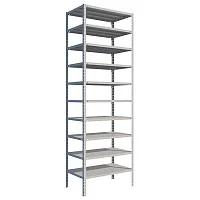 Стеллаж MS Hard 3000х1000х400 (10 полок) — купить в Медмебель.ру