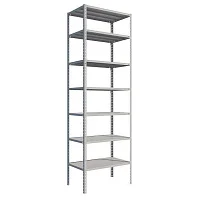 Стеллаж металлический MS Standart 255х100х60/7 — купить в Медмебель.ру
