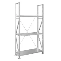 Стеллаж MS U 200x100x40/3 — купить в Медмебель.ру