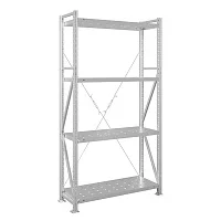 Стеллаж MS U 200x100x40/4 перфорированные полки — купить в Медмебель.ру