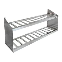 Полка настенная решетчатая 2 уровня ПН-271/900 — купить в Медмебель.ру