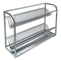 Полка настенная для сушки посуды с нержавеющими кассетами ПН-329/900 — купить в Медмебель.ру