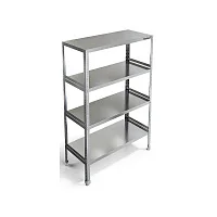 Стеллаж со сплошными полками СТР-174/900 — купить в Медмебель.ру