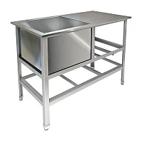 Ванна моечная с рабочей поверхностью ВМ-33/500 — купить в Медмебель.ру