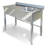 Стол с ванной моечной СПП-520/1000 Пр — купить в Медмебель.ру