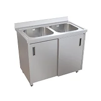 Шкаф-тумба с мойкой СТР МД 150.16 — купить в Медмебель.ру