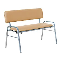 Банкетка со спинкой БС01 — купить в Медмебель.ру