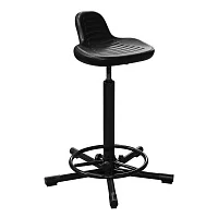 Табурет лабораторный с полиуретановым сиденьем Т09 со спинкой — купить в Медмебель.ру