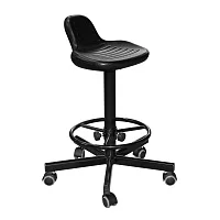 Табурет с полиуретановым сиденьем Т09/К со спинкой — купить в Медмебель.ру