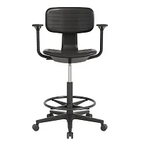 Высокое кресло с подлокотниками пенополиуретан КР23-В/П — купить в Медмебель.ру