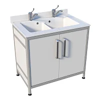 Мойка медицинская ММ 13.013al — купить в Медмебель.ру