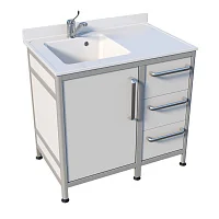 Мойка медицинская ММ 13.014al — купить в Медмебель.ру