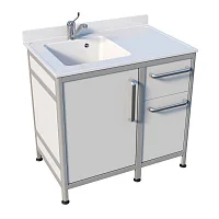 Мойка медицинская ММ 13.015al — купить в Медмебель.ру