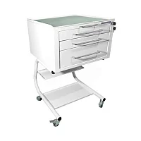 Столик стоматологический СВ3 с центральным замком — купить в Медмебель.ру