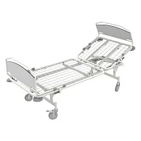 Кровать медицинская функциональная Айболит КФ2, спинки пластик — купить в Медмебель.ру