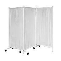 Ширма медицинская трехсекционная АСК ШМ.03.00 на колесах — купить в Медмебель.ру