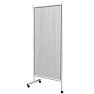 Ширма медицинская односекционная ШМ-01П-МСГ на колесах