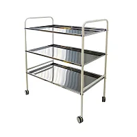 Столик процедурный передвижной СИ-034-МСГ (н/н/н), импортные колеса — купить в Медмебель.ру