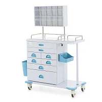 Столик-тележка анестезиолога АТ003 TM-011AH-00 — купить в Медмебель.ру