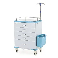 Столик-тележка для экстренной помощи ЕТ006 TM-010AH-00 — купить в Медмебель.ру