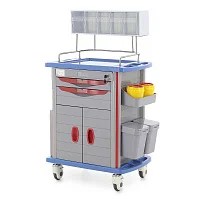Столик-тележка AT750-01 TM-003AH-00 для анестезиологических задач — купить в Медмебель.ру