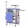 Столик-тележка реанимационный ET750-01 TM-001AH-00 для экстренной медицинской помощи
