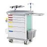 Столик-тележка РЕТ05 ТМ-008АН-00 для экстренной медицинской помощи и реанимации