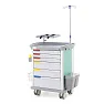 Столик-тележка РЕТ05 ТМ-008АН-00 для экстренной медицинской помощи и реанимации