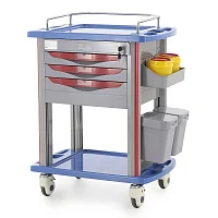 Столик-тележка СT750-03 TM-004AH-00 для терапевтических и процедурных задач — купить в Медмебель.ру