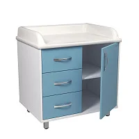 Столик пеленальный с ящиками, дверцей и полкой ЗСПП-02 — купить в Медмебель.ру