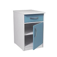 Тумба медицинская универсальная (ящик, глухая дверца) ЗТС-04 — купить в Медмебель.ру