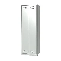 Шкаф металлический для одежды двухстворчатый МСК-2922.800 — купить в Медмебель.ру