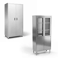 Медицинские шкафы из нержавеющей стали — купить в Медмебель.ру