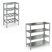 Стеллажи из нержавеющей стали — купить в Медмебель.ру