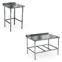 Столы из нержавеющей стали — купить в Медмебель.ру