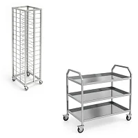 Тележки из нержавеющей стали — купить в Медмебель.ру